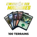 March of the Machine Wholesale Lot of 100 Basic Lands - Magic