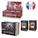 Phyrexia: All Will Be One Pack #3: Draft Boosters Display + Bundle + Set of the 2 Commander Decks - Magic FR