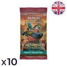 The Lord of the Rings: Tales of Middle-earth Set of 10 Draft Booster Packs - Magic EN