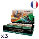 The Lord of the Rings: Tales of Middle-earth Set of 3 Displays of 18 Jumpstart Booster Packs - Magic FR