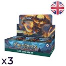 The Lord of the Rings: Tales of Middle-earth Set of 3 Displays of 30 Set Booster Packs - Magic EN