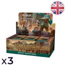 The Lord of the Rings: Tales of Middle-earth Set of 3 Displays of 36 Draft Booster Packs - Magic EN