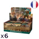 The Lord of the Rings: Tales of Middle-earth Set of 6 Displays of 36 Draft Booster Packs - Magic FR