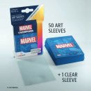 50 + 1 Marvel Blue Marvel Champions Art Sleeves 66 x 91 mm - Gamegenic