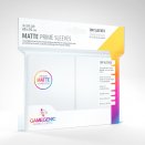 100 Matte Non-Glare Prime Sleeves 66 x 91 mm White - Gamegenic