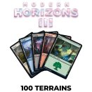 Modern Horizons 3 Wholesale Lot of 100 Basic Lands - Magic