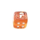 Number 11: Big Eye Orange 6 sided dice - Yu-Gi-Oh!