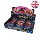 Display of 24 Rise of the Floodborn Booster Packs - Disney Lorcana - reimpression - EN