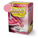 100 Pink Classic Standard Size Sleeves - Dragon Shield