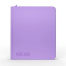 Pastel Violet Card Zip Binder (24 pages / 12-Pocket) - Pro Kases