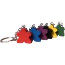 Porte-Clés Meeple - Rouge