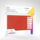 100 Prime Sleeves 66 x 91 mm Red - Gamegenic