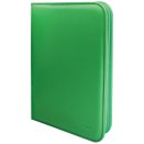 Vivid Green Zippered 4-Pocket Pro-Binder - Ultra Pro