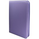 Vivid Purple Zippered 9-Pocket Pro-Binder - Ultra Pro