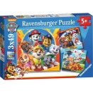 Puzzle 3x49 pièces Ravensburger - Paw Patrol