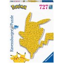 727 pieces puzzle - Pikachu shaped puzzle - Pokémon