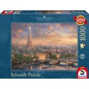 Puzzle 1000 pièces - Kinkade : Paris