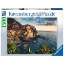 Puzzle 1500 pièces - Vue sur les Cinque Terre