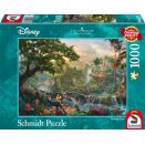Puzzle 1000 pieces Disney - Kinkade : The Jungle Book