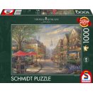 Puzzle 1000 pieces - Kinkade : Munich Café