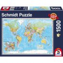 Puzzle 1500 pièces - Planisphere