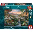 Puzzle 1000 pièces Disney - Kinkade : Les 101 Dalmatiens