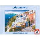 Puzzle 1000 pièces - Park : Vue de Santorin