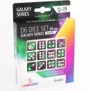 Set of 12 D6 16mm Galaxy Series Aurora dice - Gamegenic