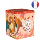 Fire Cube Stacking Tin - Pokémon FR