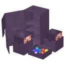 Deckbox Twin Flip'n'Tray Deck Case 200+ XenoSkin Purple Monocolor - Ultimate Guard