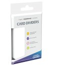 10 White standard sized Card Dividers - Ultimate Guard