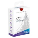 100 Red Katana Standard Size Sleeves - Ultimate Guard