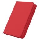 ZipFolio 160 A5 8-Pocket Binder XenoSkin - Red - Ultimate Guard
