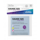 50 Clear Supreme Square (73 x 73 mm) Size Sleeves - Ultimate Guard