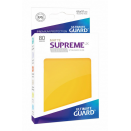 80 Yellow Matte Supreme UX Standard Size Sleeves - Ultimate Guard
