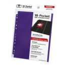 10 pages 18-Pocket Purple Side-Loading - Ultimate Guard