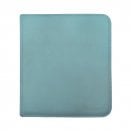 Light Blue Zippered 12-pocket Pro-Binder - Ultra Pro