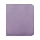 Lilac Zippered 12-pocket Pro-Binder - Ultra Pro