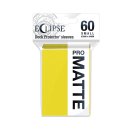 60 Eclipse Pro-Matte sleeves - Lemon Yellow - Ultra Pro