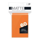 60 Orange Pro Matte Japanese Size Sleeves - Ultra Pro