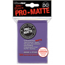 50 Deck Protector Matte Sleeves Purple - Ultra Pro