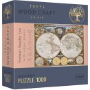 1000-piece wooden puzzle - Ancient World Map (Trefl)