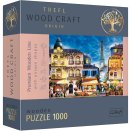 1000-piece wooden puzzle - French Alley (Trefl)