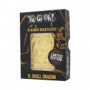 Limited Edition Gold Plated Metal Card Black Skull Dragon- Yu-Gi-Oh!