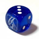 Dark Blue Elemental HERO Neos 6 sided dice - Yu-Gi-Oh!