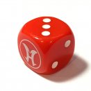 Red Hero Signal 6 sided dice - Yu-Gi-Oh!