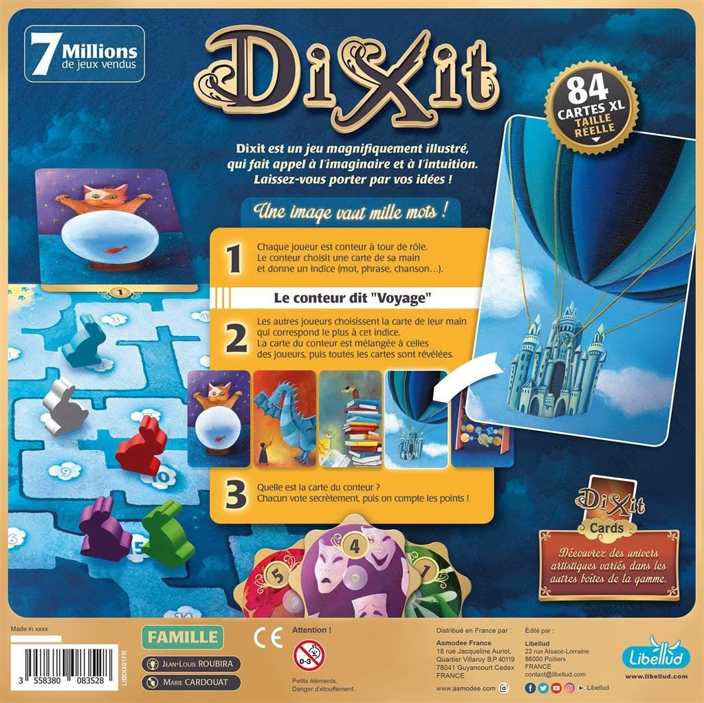Dixit - Disney Edition - Buy your Board games in family & between friends -  Playin by Magic Bazar