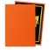 100 pochettes matte format standard tangerine dragon shield 