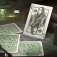jeu de 54 cartes harry potter vert serpentard 