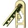 mini huzzle cast keyhole gold boite 